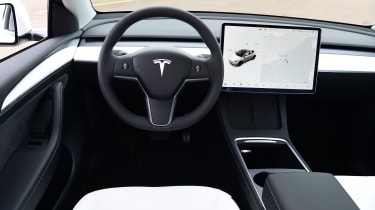 Tesla Model Y - interior