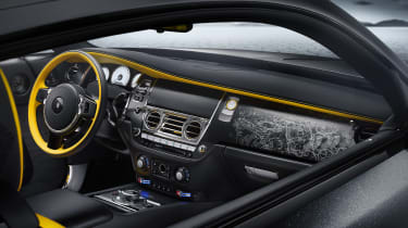 Rolls-Royce Wraith Black Arrow - interior (driver&#039;s window view)