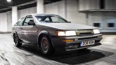 Toyota AE86 Corolla - front tracking
