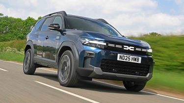 Dacia Bigster - front tracking