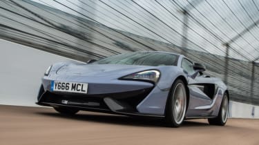 McLaren 570S Track Pack - front tracking