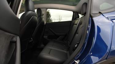 Used Tesla Model Y - rear interior 