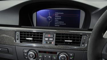 BMW M3 Frozen Silver interior detail