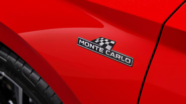 Skoda Fabia Monte Carlo - badge