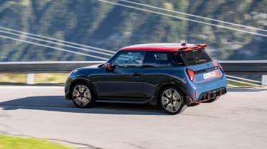New MINI John Cooper Works accessories - rear cornering