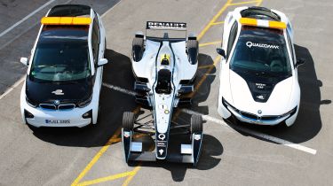 Qualcomm Halo Formula E safety cars