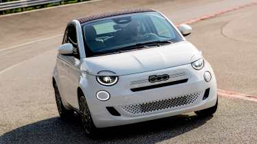 New Fiat 500 Hybrid - front angled static