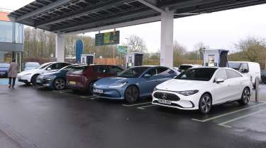 Winter range test - front end line-up