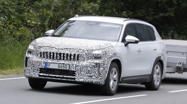 Skoda Kodiaq Facelift - front 3/4