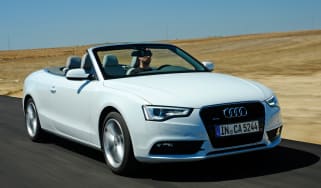 Audi A5 Cabriolet TDI front tracking