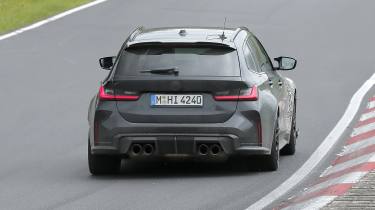 BMW M3 CS Touring (camouflaged) - rear action