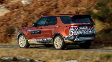 Land Rover Discovery prototype - rear action