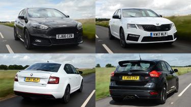 Skoda Octavia vRS 245 vs Ford Focus ST - header