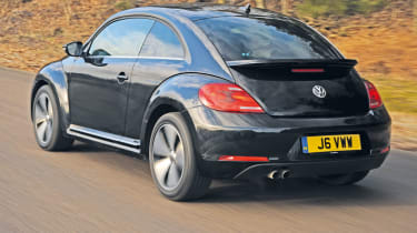 VW Beetle rear tracking