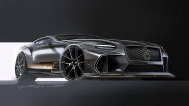 Bentley Supersports sketch