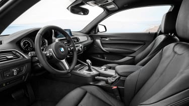 BMW 2 Series 2017 facelift cabin