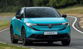 Nissan Leaf - front cornering
