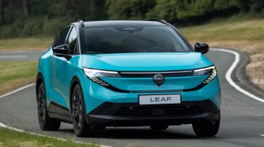 Nissan Leaf - front cornering