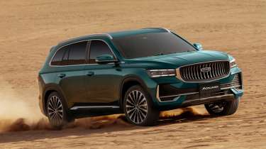 Geely Monjaro SUV - front angled