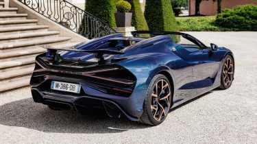 Bugatti Mistral - rear static