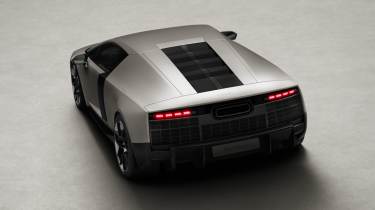 New Audi Nuvolari supercar - rear