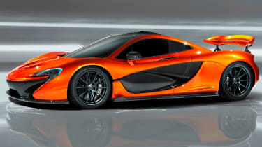 McLaren P1 side
