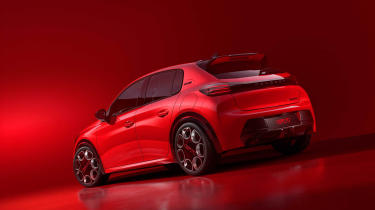 Peugeot E-208 GTI rear