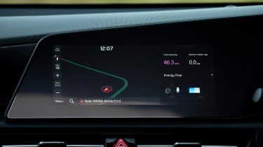 Kia Niro - infotainment screen