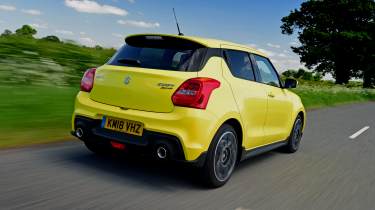 Used Car Hunter: Suzuki Swift Sport, rear tracking 