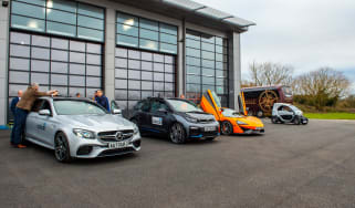 Britain&#039;s driverless car network - car line-up