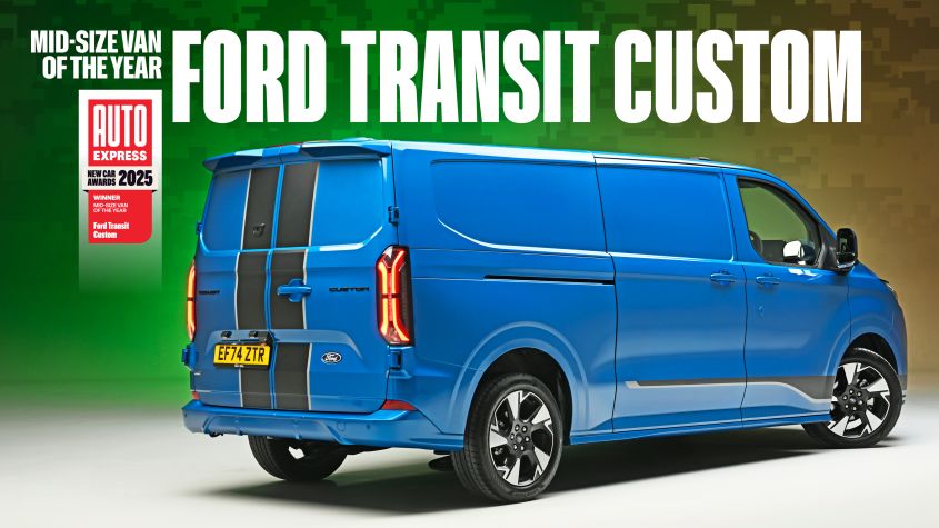 image of "Mid-size Van of the Year 2025: Ford Transit Custom"