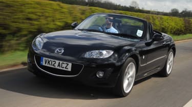 Mazda MX-5 front action