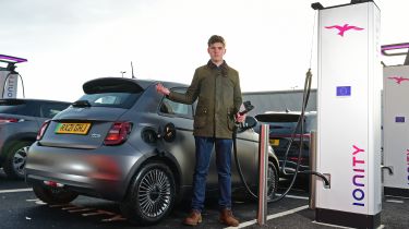 Fiat 500: long-term test review - charging