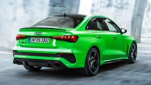 Audi RS 3 Saloon - rear tracking