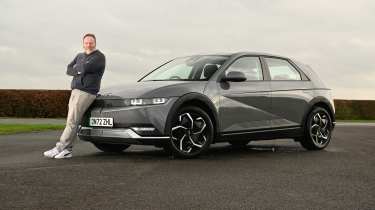 Auto Express web producer Pete Baiden and his Hyundai Ioniq 5
