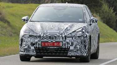 Cupra Raval spy shot - front