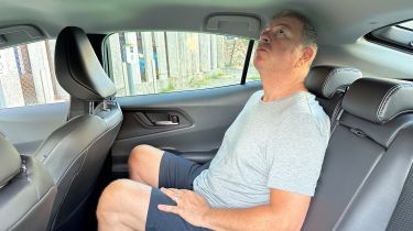 Toyota Prius - rear seat