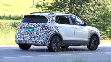 2023 Volkswagen T-Cross (camouflaged) - rear cornering