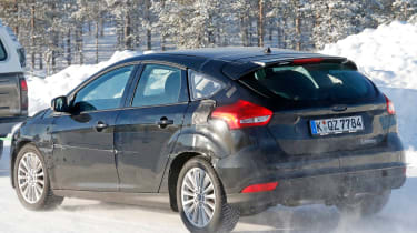 Ford Focus spied - rear