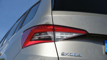 Mazda CX-5 vs Skoda Kodiaq vs VW Tiguan - Skoda Kodiaq taillight