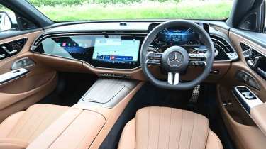 Mercedes E-Class Estate - dashboard with Superscreen