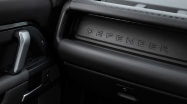 Land Rover Defender V8 - interior detail