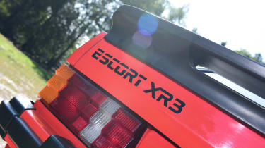 Ford Escort XR3 - rear badge