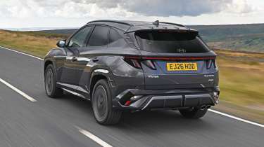 Hyundai Tucson - rear tracking