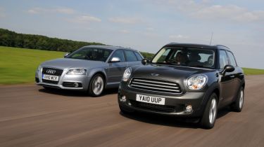 MINI Countryman vs Audi A3