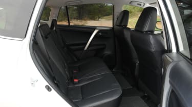 Toyota RAV4 rear seats