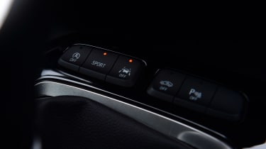Vauxhall Corsa centre console buttons