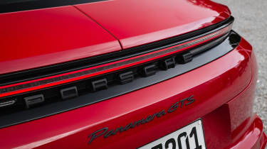 Porsche Panamera GTS - rear badge