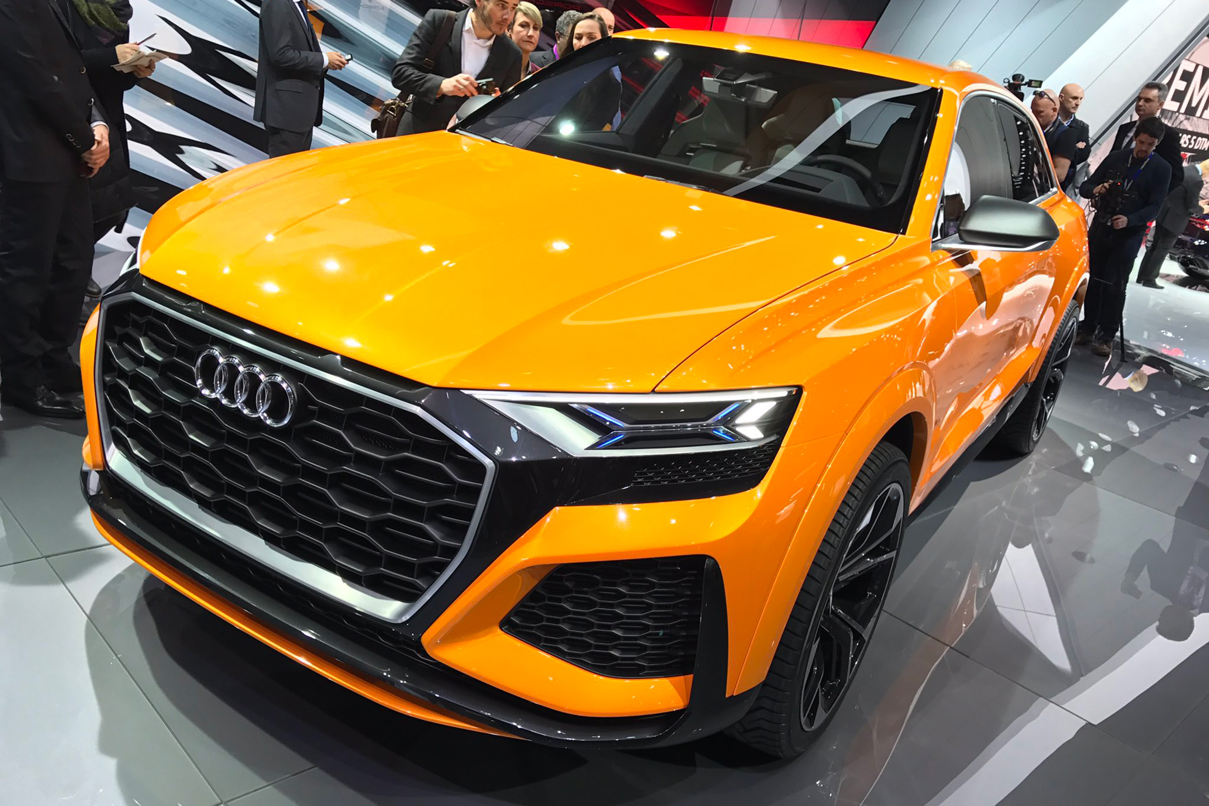 Audi Q8 Sport Concept gets Android infotainment at Google ...