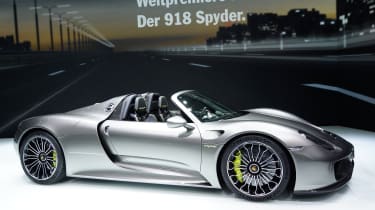 Porsche 918 Spyder at Frankfurt Motor Show 2013